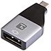 IADAP USBC-DP4K adattatore grafico USB 3840 x 2160 Pixel Nero, Argento - Foto miniatura 1