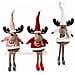 Set 3 Renne Natalizie Porta Dolci Decorazioni Natalizie Per La Casa Idea Regalo - Foto miniatura 1
