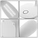 Lampada Da Scrivania A Led Dimmerabile Abs / Pc Bianco - Foto miniatura 3