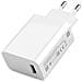 Caricabatterie Originale Da Parete Per Casa Usb Mdy-10-el 27w White Bulk - Foto miniatura 4