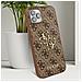 Cover Iphone 13 Pro Max Guess Modello ""4g"" Con Logo In Rilievo Marrone - Foto miniatura 4
