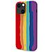 Custodia In Silicone Solido Arcobaleno Per Iphone 13 - Foto miniatura 1