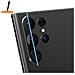 Vetro Temperato 9h Per Fotocamera Samsung Galaxy S22 Ultra, Nero - Foto miniatura 2