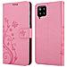 Cadorabo Custodia Compatibile Con Samsung Galaxy A42 / M42 In Rosa Fiore - Coperchio Protettivo In Design Floreale Con Chiusura Magnetica, Funzione Stand E Slot Per Carte - Foto miniatura 8