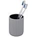 Contenitore Spazzolino Belluno, Ceramica, Grigio, Ø 8 Cm, - Foto miniatura 1