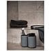 Contenitore Spazzolino Belluno, Ceramica, Grigio, Ø 8 Cm, - Foto miniatura 5