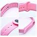 Cinturino Silicone Watch Band Per Xiaomi Mi Band 5 - 6 - 7 Pink - Foto miniatura 3