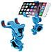 Bike-360 Supporto Per Bici Universale A Clip Blu  Per Smartphone Ios Iphone Galaxy Android - Foto miniatura 1