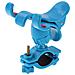 Bike-360 Supporto Per Bici Universale A Clip Blu  Per Smartphone Ios Iphone Galaxy Android - Foto miniatura 2