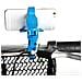 Bike-360 Supporto Per Bici Universale A Clip Blu  Per Smartphone Ios Iphone Galaxy Android - Foto miniatura 4