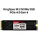 SSD 1024 GB M. 2 2280 Nvme Interfaccia PCIe Gen4x4 Compatibile Solido Lenovo Dell Hp Macbook Ps5 Pc - Foto miniatura 2