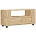 Mobile Tv Rovere Sonoma 102x34,5x43 Cm In Legno Multistrato - Foto miniatura 2