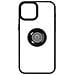 Cover Per Iphone 15 Plus Anello Metallico Supporto Serie Ringrip Bordo Nero - Foto miniatura 1