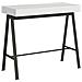 Consolle Allungabile 90x40/196 Cm Banco Small Telaio Antracite - Noce - Foto miniatura 1