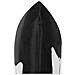 Cuscino Decorativo Mandevilla Velluto 45 X 45 Cm Astratto Nero - Foto miniatura 3