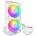 Liquid Freezer Iii 280 A-rgb Bianco Completo Di Raffreddamento Ad Acqua Per Amd Intel - Foto miniatura 3