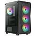 Case Falcon V1 Midi TowerATX / Micro-ATX / Mini ITX Porte USB 2x USB 3.0 1x USB 2.0 Colore Nero - Foto miniatura 1