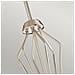 Lampadario Classico Kayva Acciaio Nichel Lucido Vetro Led 36w 3000k 2375lm - Foto miniatura 2