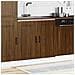 Mobile Base Lavello Kalmar Rovere Marrone 80x46x81,5 Cm - Foto miniatura 3