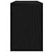 Set di 4 Mensole  - Rovere Nero - 60x15x23 cm - Realizzate in Legno Ingegnerizzato - Foto miniatura 9