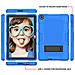 Custodia Per Samsung Galaxy Tab A7 10.4"" Armored Con Supporto Blu - Foto miniatura 3