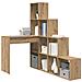 Scrivania ad angolo rovere artigianale 101,5 x 149,5 x 149,5 cm - Foto miniatura 3