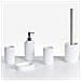 Set Da 5 Accessori Per Il Bagno Huarmey Bianco - Foto miniatura 2