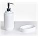 Set Da 5 Accessori Per Il Bagno Huarmey Bianco - Foto miniatura 3