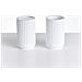 Set Da 5 Accessori Per Il Bagno Huarmey Bianco - Foto miniatura 4