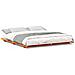 Struttura letto a terra Cera marrone 180 x 210 cm - Foto miniatura 4