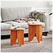 Tavolino da salotto 2 pcs Cera marrone 41,5 x 41,5 x 44 cm - Foto miniatura 2