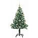 Albero di Natale Artificiale Imbiancato con Luci LED 150 cm - Foto miniatura 4