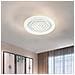 Lampadario Led 110w, Telecomando 2.4g, Luce Regolabile 8200lm Bbled013 - Foto miniatura 1