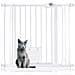 Bettacare Cancelletto Per Animali Con Gattaiola Bloccabile, 87.9cm - 95.5cm, Bianco, Altezza Di 75cm - Foto miniatura 1