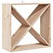 Portabottiglie 4 pcs Naturale 62 x 25 x 62 cm Pino massello - Foto miniatura 5