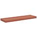 Scaffale da parete Rosso 80 x 23,5 x 4 cm Legno multistrato - Foto miniatura 1