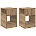 Tavolino 2 pcs Rovere artigianale 30,5 x 30 x 45 cm - Foto miniatura 1