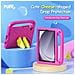 Cover per Galaxy Tab A9 - Rosa, Antiurto, Con Soporte - Foto miniatura 4