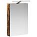 Mobiletto per specchio da bagno Rovere fumé 40 x 10,5 x 60,5 cm - Foto miniatura 5
