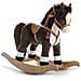 Cavallo a Dondolo, Colore Marrone 76 cm 29708 - Foto miniatura 2