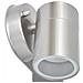 Lampada Led Da Parete Esterno 2pz. Acciaio Inox Proiezione Verso Il Basso - Foto miniatura 4