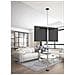 ICA-TR32 - Supporto da Pavimento a Soffitto per TV LCD / LED / Plasma 37-70'' - Foto miniatura 1