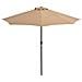 Ombrellone da Balcone Palo in Alluminio Talpa 270x135 cm - Foto miniatura 3