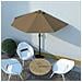 Ombrellone da Balcone Palo in Alluminio Talpa 270x135 cm - Foto miniatura 1