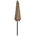 Ombrellone da Balcone Palo in Alluminio Talpa 270x135 cm - Foto miniatura 5