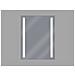 Specchio A Parete A Led 70 X 90 Cm Martinet Argento - Foto miniatura 5