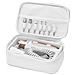 Pc-mps 3004 Set Elettrico Per Manicure / pedicure, Con 7 Accessori Per La Cura Delle Unghie, Interruttore A 5 Livelli, Luce Led, Pratica Custodia - Foto miniatura 5