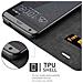 Custodia Compatibile Con Htc Desire 530 / 630 In Nero Di Notte - Coperchio Protettiva Con Chiusura Magnetica, Funzione Stand E Tasca Per Le Carte - Foto miniatura 3