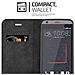 Custodia Compatibile Con Htc Desire 530 / 630 In Nero Di Notte - Coperchio Protettiva Con Chiusura Magnetica, Funzione Stand E Tasca Per Le Carte - Foto miniatura 11