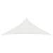 Vela Parasole 160 g / m² Bianca 3x3x3 m in HDPE - Foto miniatura 3